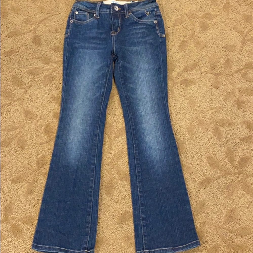 Justice flare jeans size 10 slim
